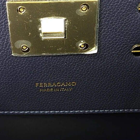 Ferragamo The Studio Day and Night Printed Top-Handle Bag (MSRP $3,200) - Picture 8 of 13